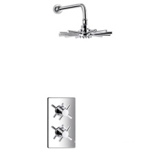 Luxus TMV-2 &amp; WRAS Thermostatische Dual-versteckte Ventil-Duscharm 9&#39;&#39;Showerhead.